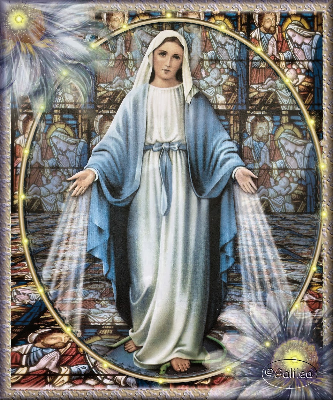 Imagenes De La Virgen Milagrosa La Virgen Milagrosa De Badoc