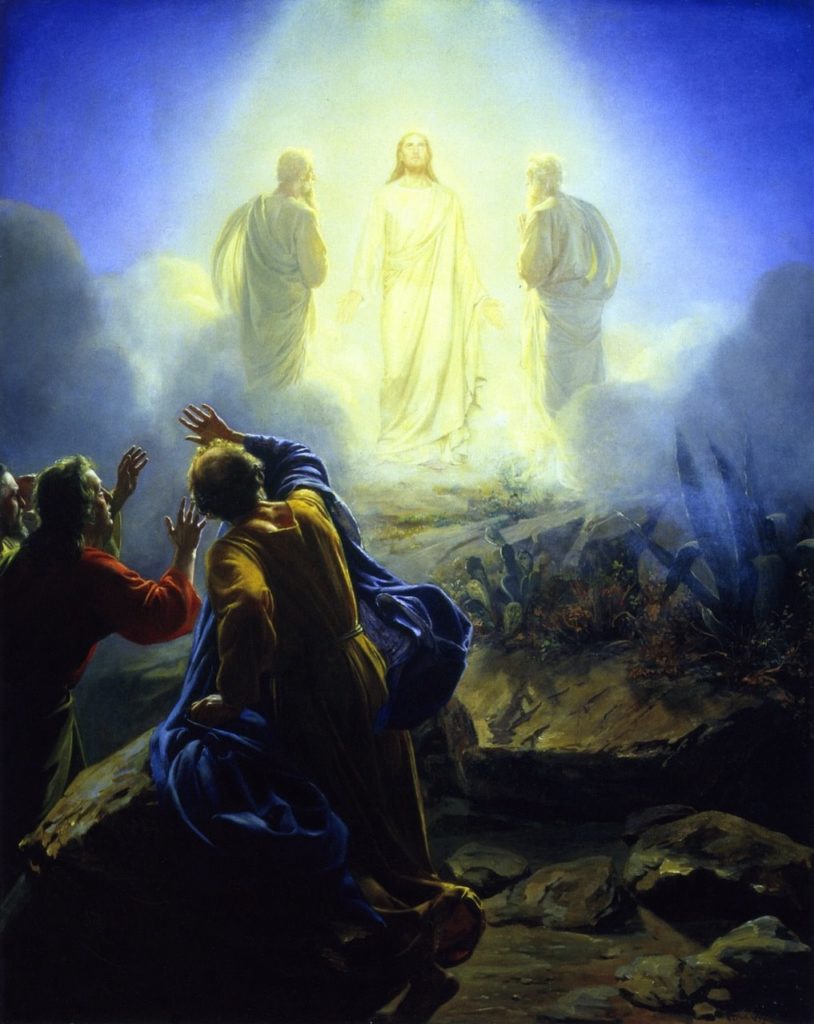 Hoy es la fiesta de la Transfiguración del Señor