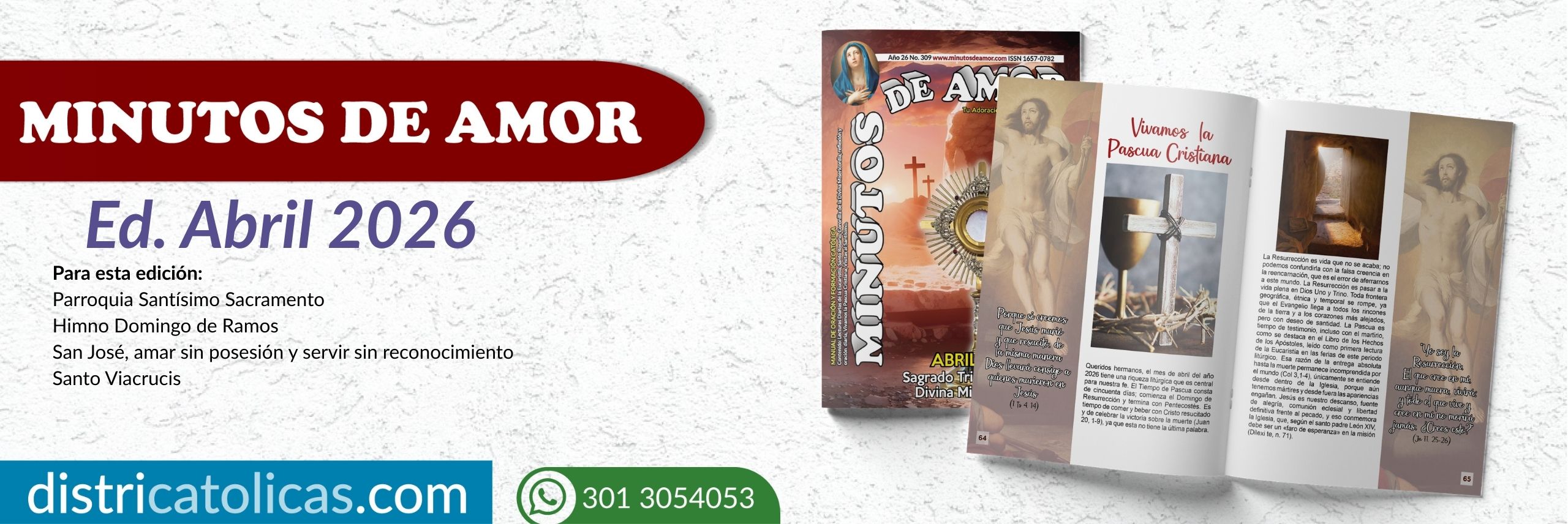 Revista Minutos de Amor – julio