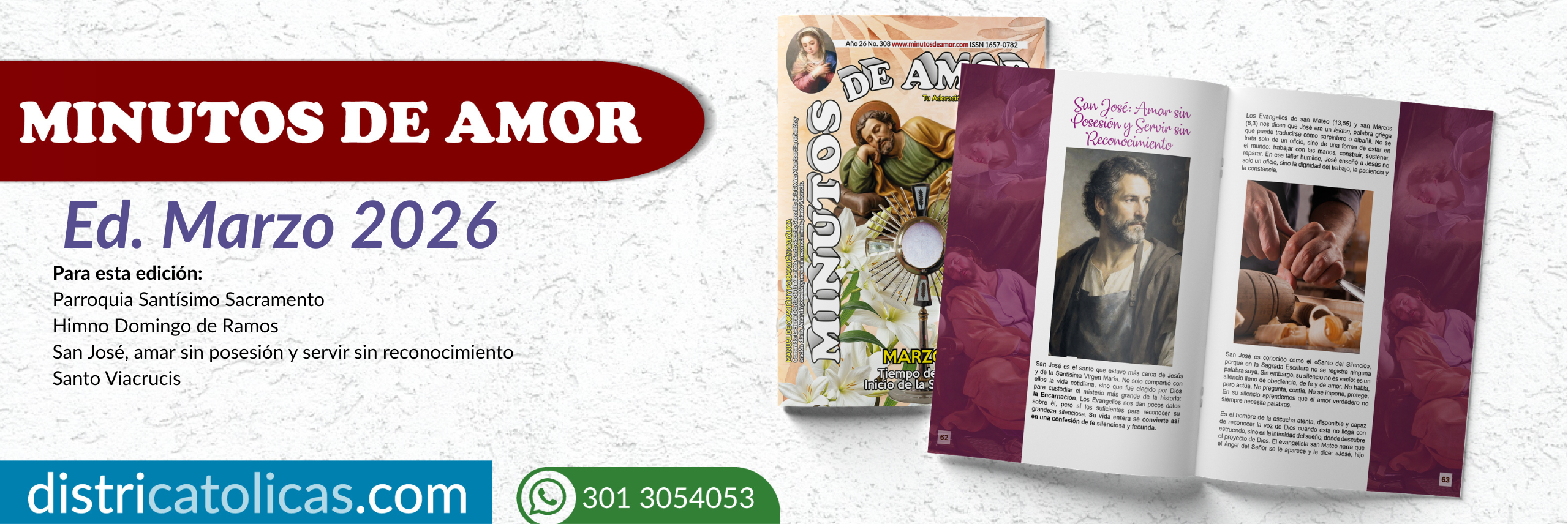 Revista Minutos de Amor – julio