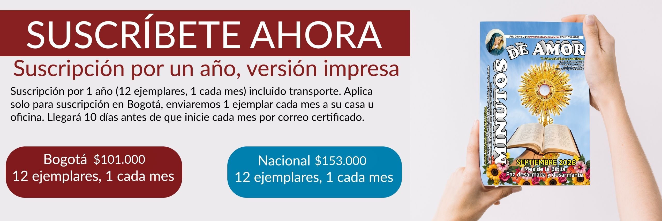 banner suscripción
