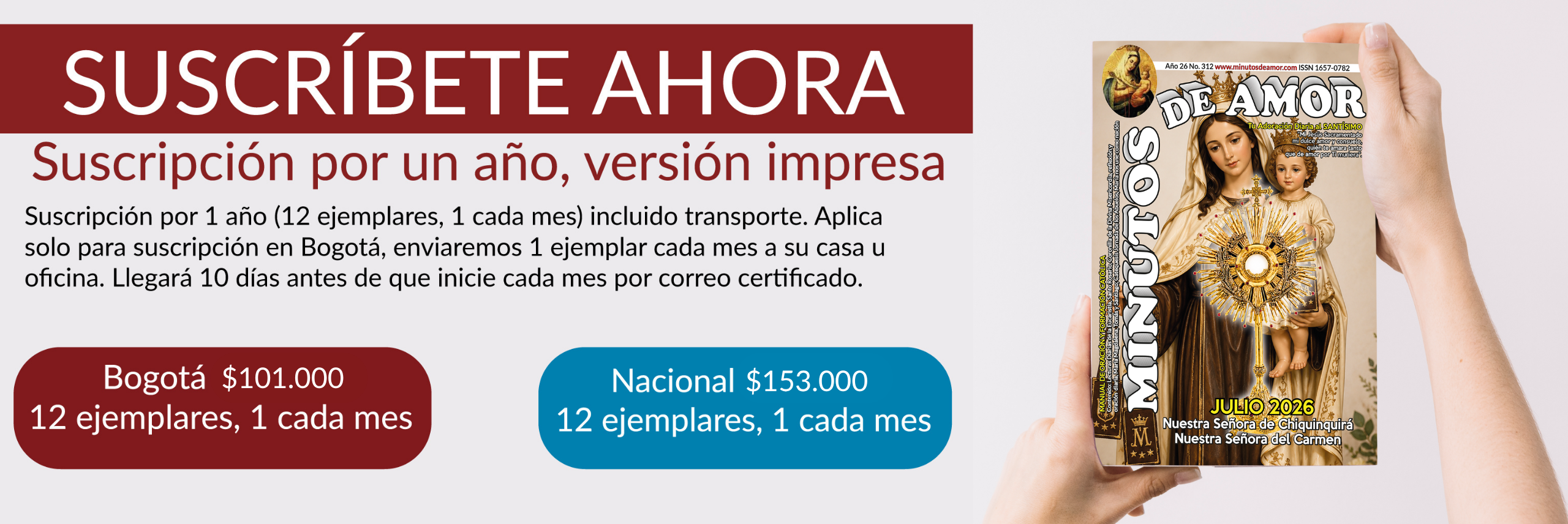 banner suscripción