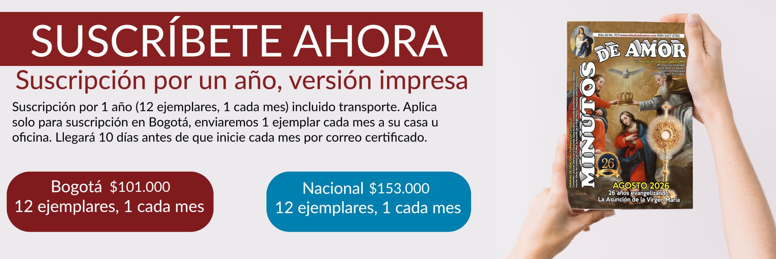 banner suscripción