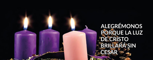 ALEGRÉMONOS PORQUE LA LUZ DE CRISTO BRILLARÁ SIN CESAR
