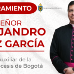 El papa Francisco nombra nuevo obispo auxiliar de Bogotá: monseñor Alejandro Díaz García