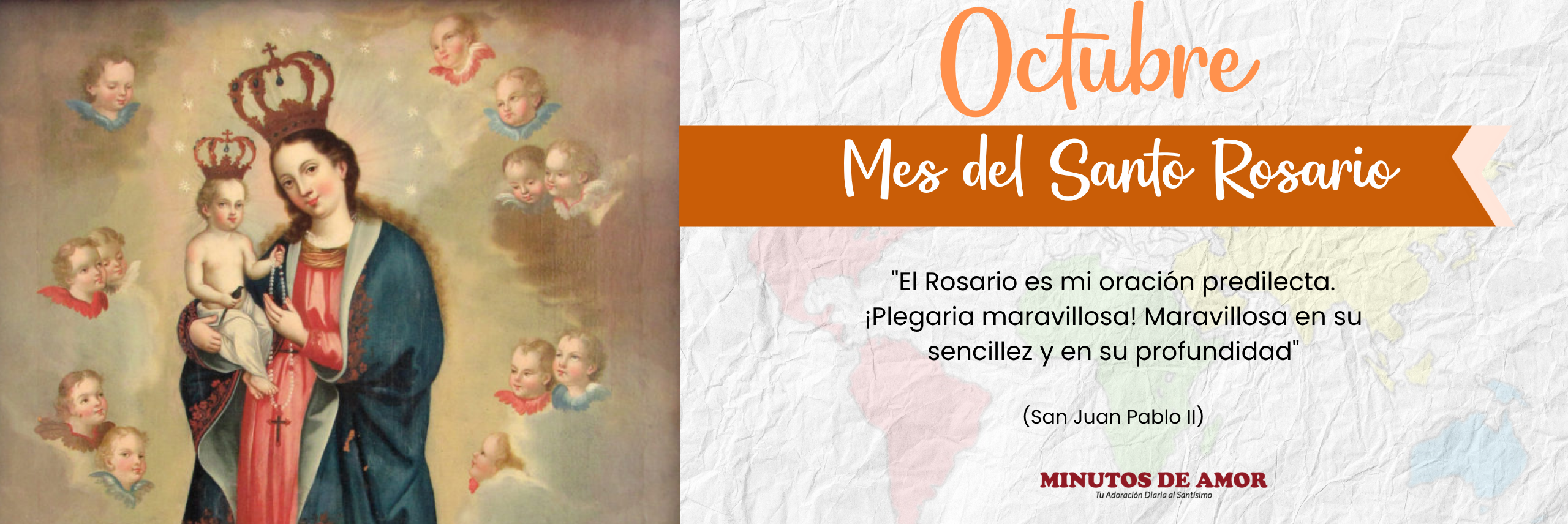 Banner Virgen María