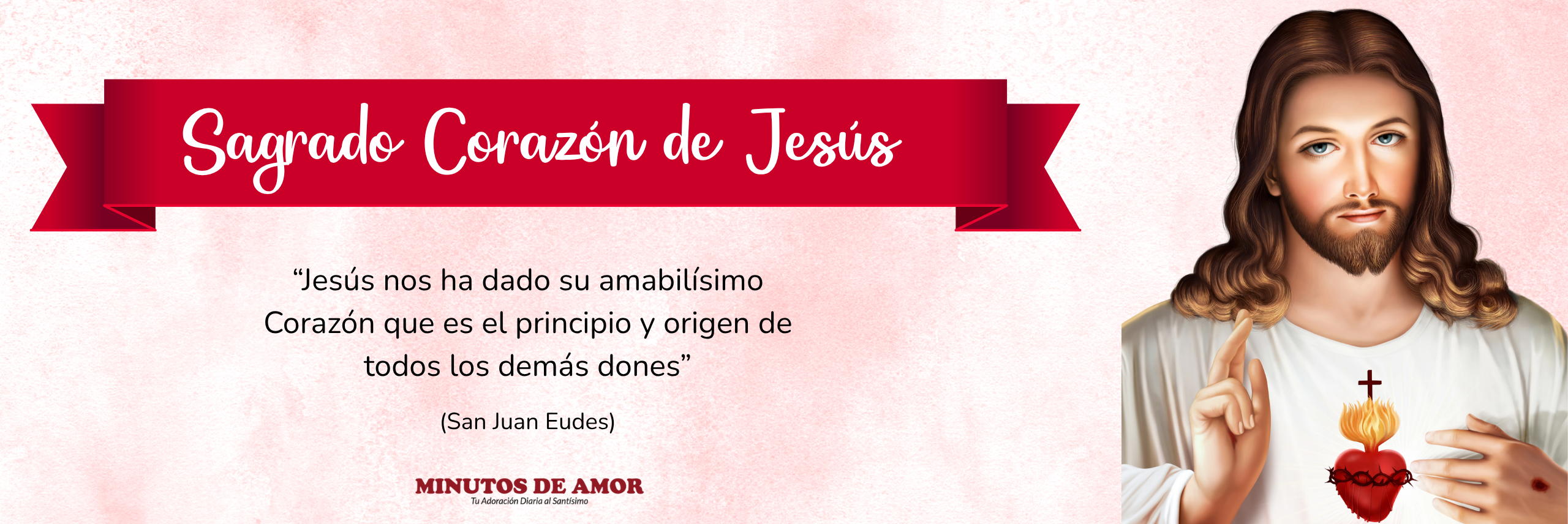 Banner Sagrado Corazón de Jesús