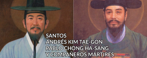 Santos Kim Tae-Gon, Pablo Chong Ha-Sang y Compañeros mártires